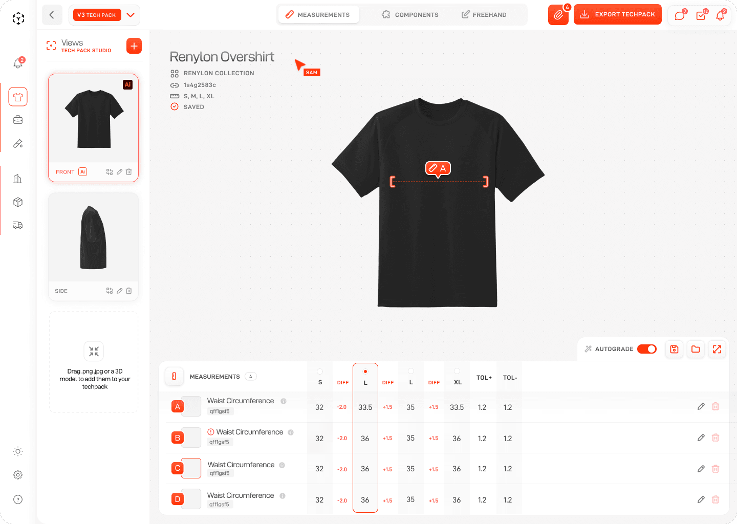 Lifecycle Tech Pack Studio